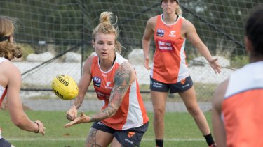 'We make and we break': GWS Giants' Phoebe Monahan brings 