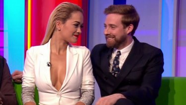Family fare: Rita Ora showed too much cleavage for many viewers of <i>The One Show</i>. 