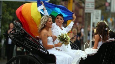 No regrets: New Zealand passed a bill to legalise same-sex marriage in 2013.