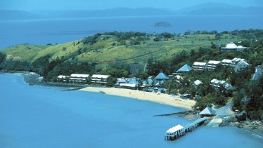 The now-closed Club Med Lindeman Island resort