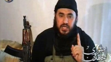 Abu Musab al-Zarqawi, then leader of al-Qaeda in Iraq, in a video from 2006. 