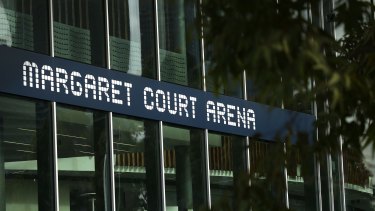The famous tennis venue, Margaret Court Arena, in Melbourne.