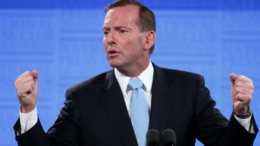 Tony Abbott was confronted by the Communications Minister in a crunch meeting about the government's woes. 