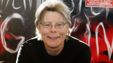 Horror meister spooked: Author Stephen King in 2013.