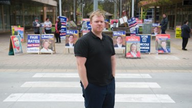 Adam Wind owner Ace High Eatery and Bar unwittingly purchased a business 100 metres away from a polling station, which is the closest campaigners can get to the ballot box. 
