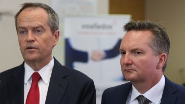 Opposition Leader Bill Shorten and the shadow treasurer Chris Bowen have taken the lead in the battle over the financial services scandals and will hold a royal commission into the sector if Labor wins the next election.