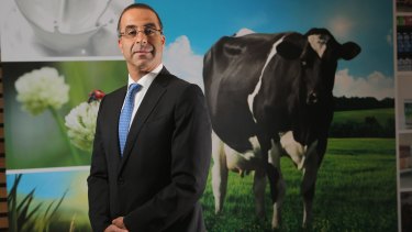 Off to greener pastures: Gary Helou resigned as Murray Goulburn's managing director.