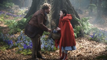 Grimm prospects: James Corden and Lilla Crawford venture Into the Woods.