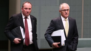 Barnaby Joyce could serve as deputy prime minister under Malcolm Turnbull.