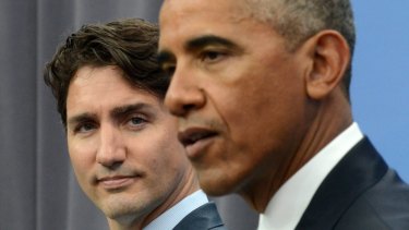 Justin Trudeau said he was deeply disappointed at the US decision, while Barak Obama wasted no time in criticising Trump's call. 