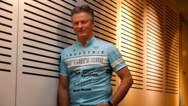 Steve Waugh is now well known for his charity work, which includes the Captain's Ride cycling tour.