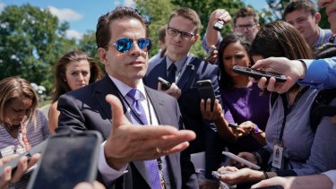 Anthony Scaramucci was sacked as White House spokesman a fortnight before he began.