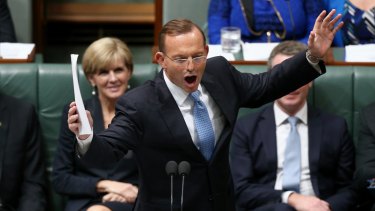 Prime Minister Tony Abbott withdraws his "Dr Goebbels" remark in question time on Thursday.