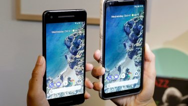Size and screen aside, the two phones are identical.