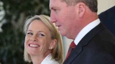 Nationals leaders Fiona Nash and Barnaby Joyce are leading the forced moves out of Canberra.