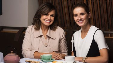Television presenter Lisa Wilkinson at Bathers Pavilion with Kate Waterhouse.