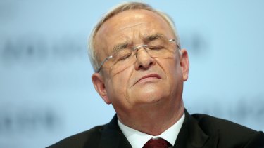 Volkswagen CEO Martin Winterkorn: 'I am clearing the way for this fresh start with my resignation.'