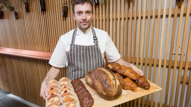 Michael James of Tivoli Bakery in South Yarra will be feeding voters at Carlton Primary School and the Stonnington Library on election day.
