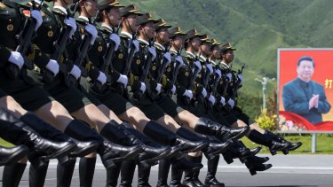 Xi Jinping consolidated control over the army as part of his push to consolidate his power.