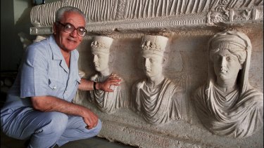 Syrian scholar Khaled al-Asaad was executed by IS militants for refusing to reveal the location of cultural artefacts. 

