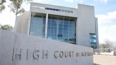 The High Court of Australia in Canberra.