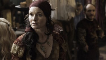 Essie Davis as Lady Crane in Game of Thrones season 6 episode 8 'No One'.