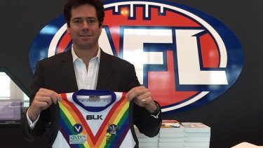 AFL boss Gillon McLachlan said attending the 52-year Grand Final week tradition was at cross purposes with his role as a Male Champion of Change.