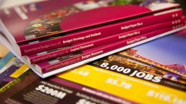 The 2017-18 Queensland budget papers.