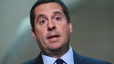 House Intelligence Committee Chairman Devin Nunes would not answer questions on the memo.