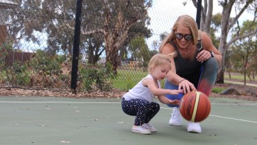 Abby Bishop will make her Australian Opals comeback after putting her international career on hold last year to care for neice Zala, 2.