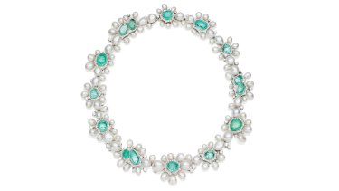 Paspaley Rockpool Paraiba Collier necklace. 