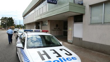 Rebecca Maher was taken to Maitland police station about 12.45am on July 19.