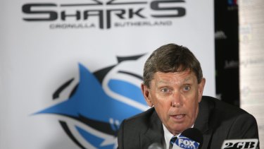 "If you own a venue today, you want content": Cronulla Sharks chief executive Lyall Gorman.