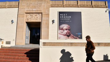 The exterior of the 104-year-old Castlemaine Art Museum which could now stay open with private money injected to salve its financial woes.