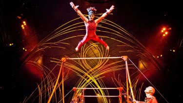 Cirque du Soleil, which started with a small group of street performers in a town near Québec, Canada, 33 years ago, has since entertained more than 180 million spectators in 450 cities around the world.