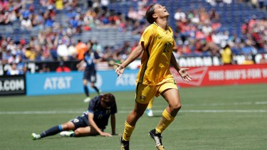 Australia's Sam Kerr has been in red-hot form.