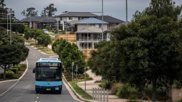 The influx of residents to suburbs such as Oran Park and Gledswood Hills will have to wait years for new public transport options.