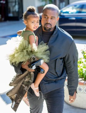 The mini fashionista is following in father Kanye West's lead.