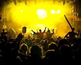 Bloc Party perform at 2015 Falls Festival at Mt Duneed estate.