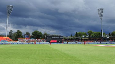 Finally: Manuka Oval will hosting its first Test Match in 2018-19. 
