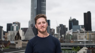 Daniel Platt, co-owner of Localing, a company that takes guided tours around Melbourne, has struggled with invoicing. 