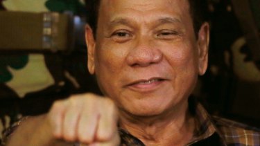 Philippines President Rodrigo Duterte.