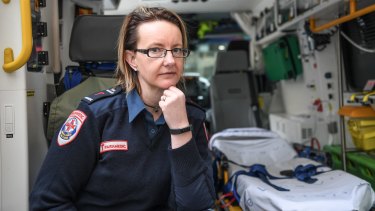 Paramedic Darelle Bartlett was a victim of violence while working. 