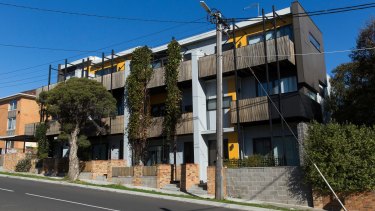 A completed Property Collectives development in McCracken Avenue, Northcote. 