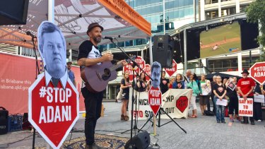 Registered charities have participated in high-profile environmental protests against the Adani project.