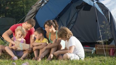 Some parents are looking to the outdoors as a way to engage their children in activities that don't involve technology.