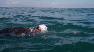 Marathon swimmer Chloe McCardel was the fourth person to swim the English Channel three times in a row.