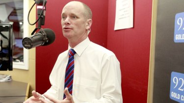 Premier Campbell Newman at Gold FM Radio.