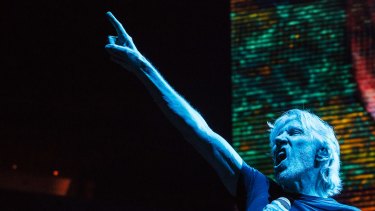 Roger Waters on his Australian tour.