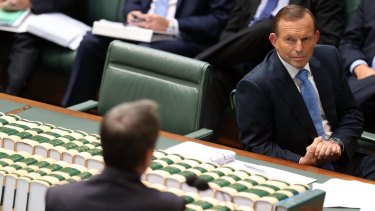 Prime Minister Tony Abbott's popularity has also fallen.